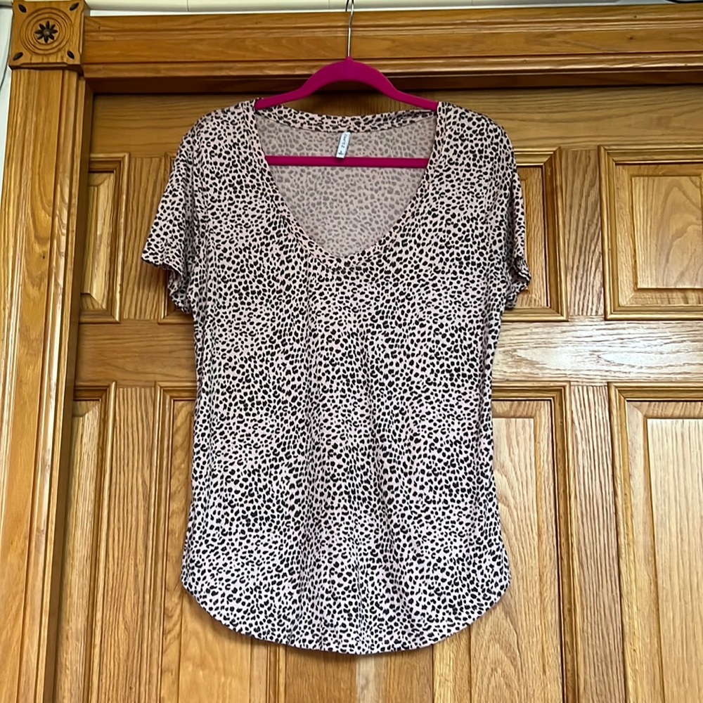 Z Supply Cheetah print T